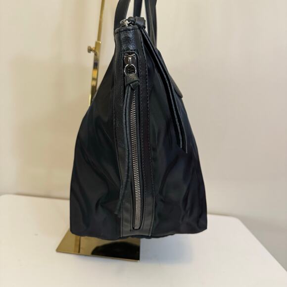 Botkier NY Bond Shoulder Tote Bag Black Work Office Classic Purse Vegan Leather - Picture 6 of 8